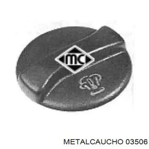 03506 Metalcaucho крышка (пробка расширительного бачка)