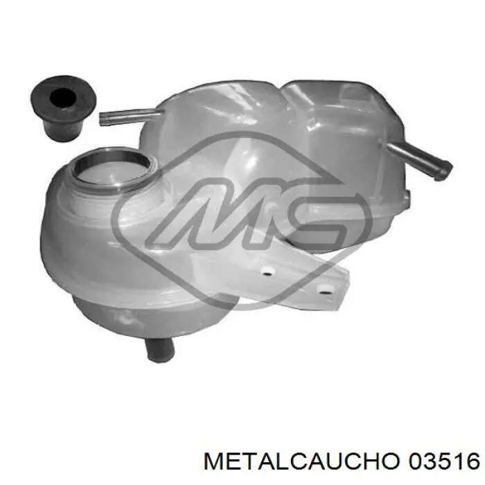 Бачок системы охлаждения 03516 Metalcaucho