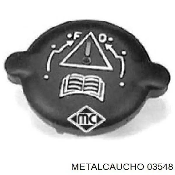 03548 Metalcaucho крышка (пробка расширительного бачка)