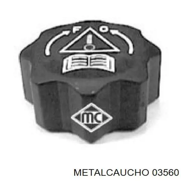 03560 Metalcaucho крышка (пробка расширительного бачка)