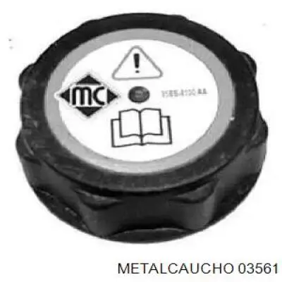 03561 Metalcaucho крышка (пробка расширительного бачка)