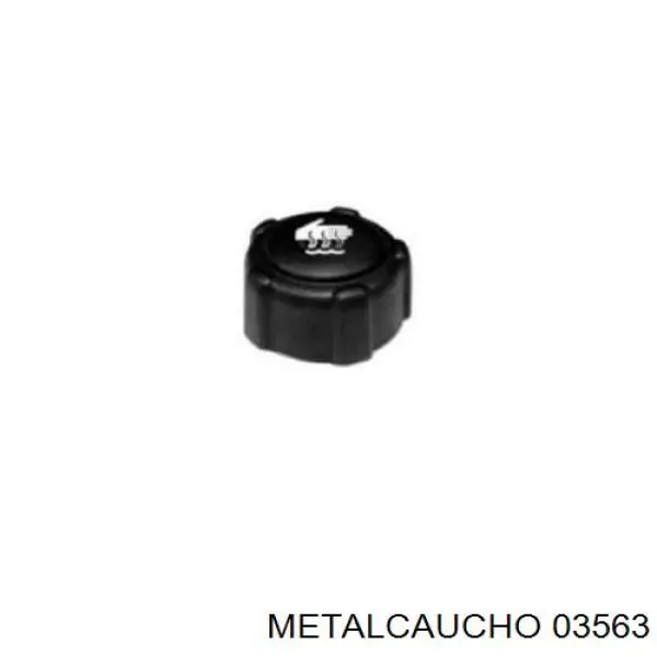 Кришка/пробка розширювального бачка 03563 Metalcaucho