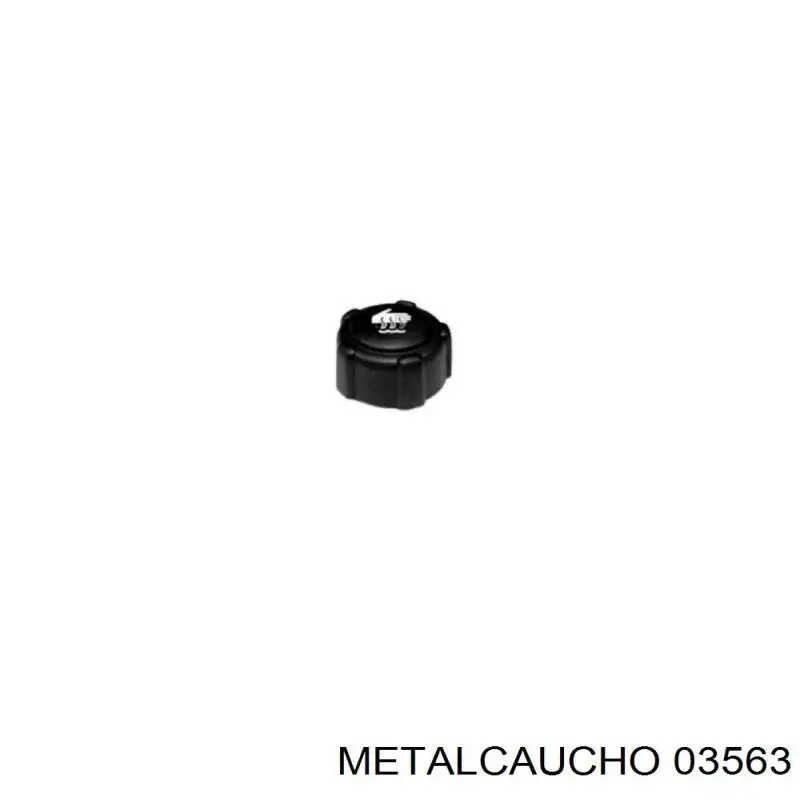 03563 Metalcaucho крышка (пробка расширительного бачка)