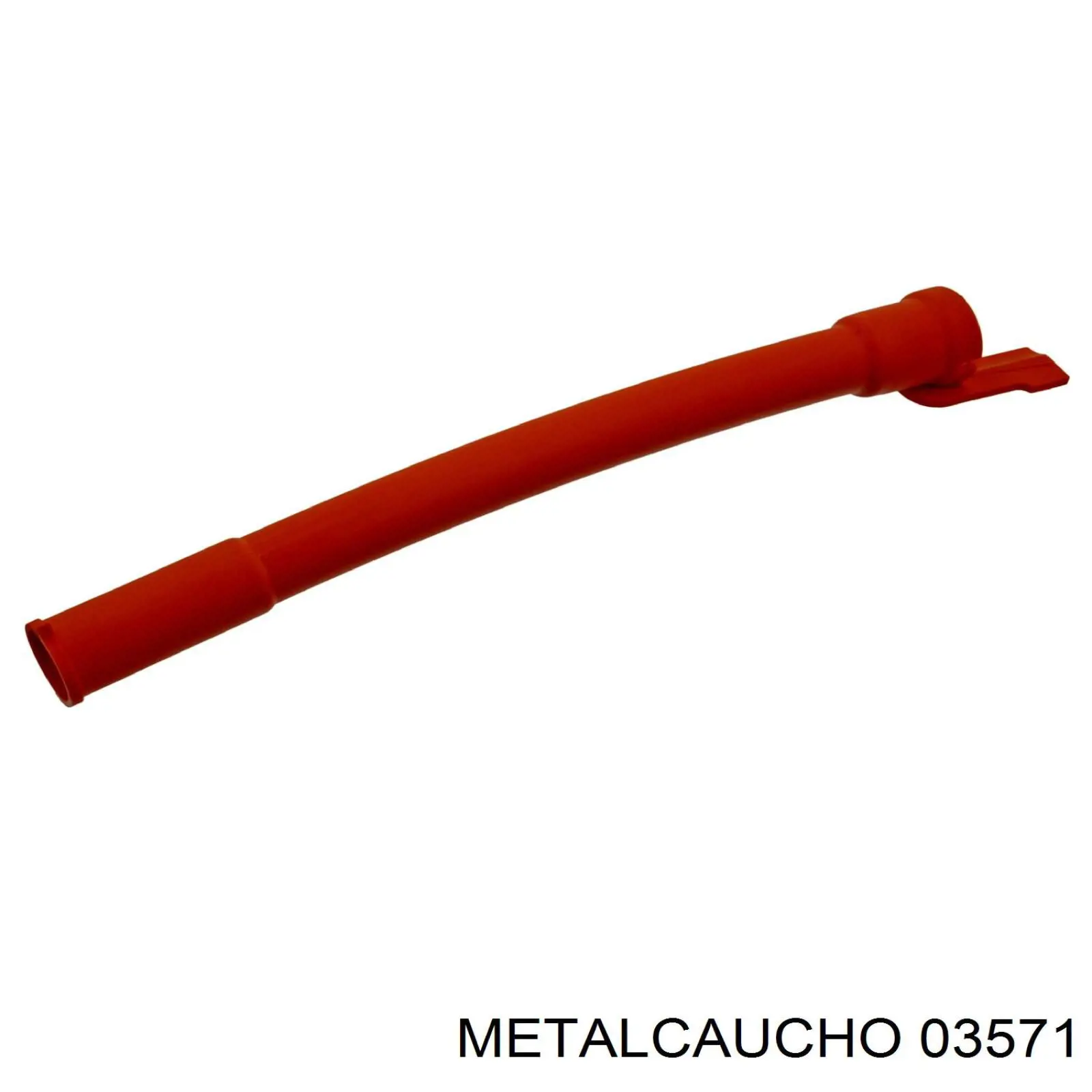 Embudo, varilla del aceite, motor 03571 Metalcaucho