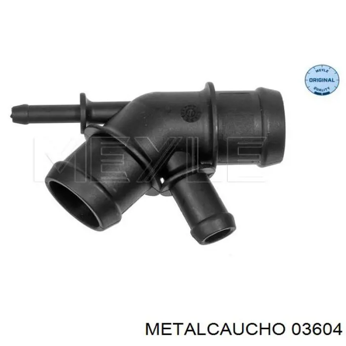 03604 Metalcaucho фланец системы охлаждения (тройник)