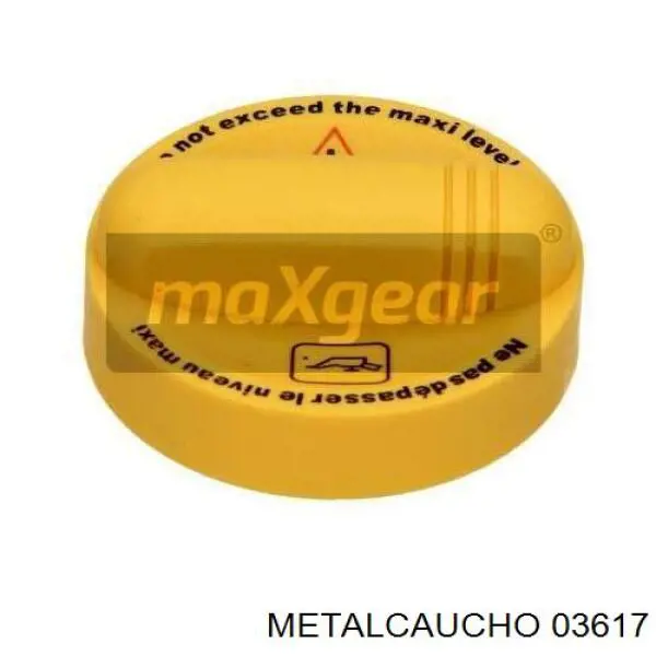 Tapa de tubo de llenado de aceite 03617 Metalcaucho