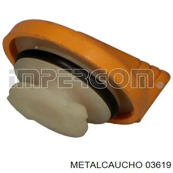 Tapa de tubo de llenado de aceite 03619 Metalcaucho