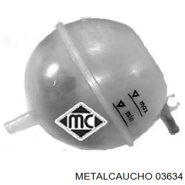 03634 Metalcaucho бачок