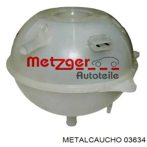 Бачок системы охлаждения двигателя расширительный Metalcaucho 03634 цена, от 12.18 USD