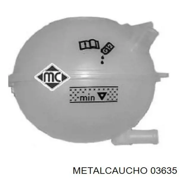 Бачок системы охлаждения 03635 Metalcaucho