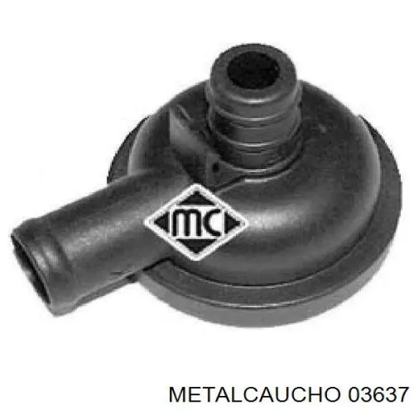 Válvula, ventilaciuón cárter 03637 Metalcaucho