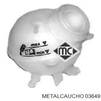 03649 Metalcaucho бачок
