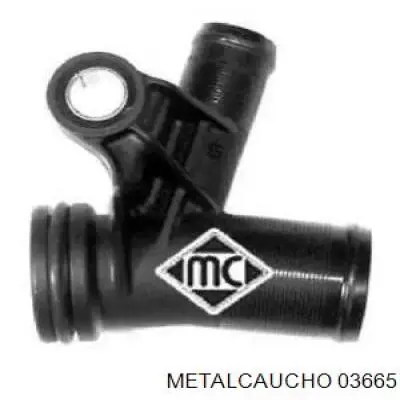 Фланец системы охлаждения 03665 Metalcaucho