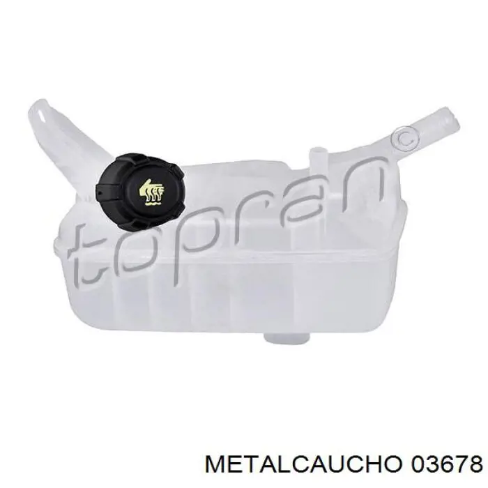 03678 Metalcaucho Расширительный бачок охлаждения