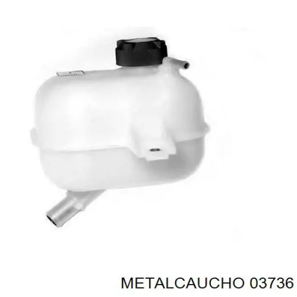Бачок системи охолодження, розширювальний 03736 Metalcaucho