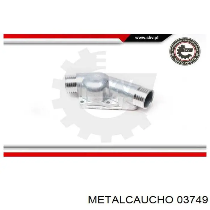Купить 03749 Metalcaucho Корпус термостата