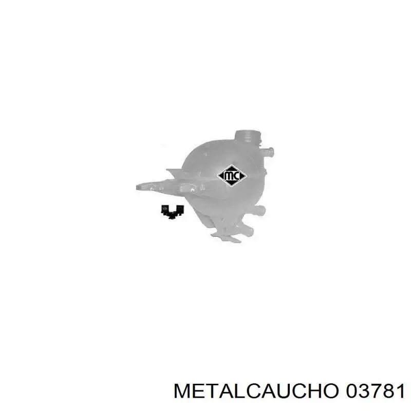 03781 Metalcaucho бачок