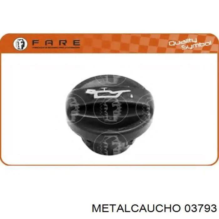03793 Metalcaucho крышка маслозаливной горловины