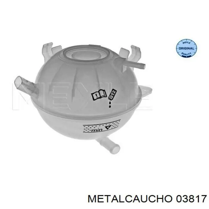 Бачок системи охолодження, розширювальний 03817 Metalcaucho