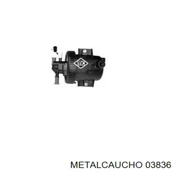 03836 Metalcaucho корпус топливного фильтра