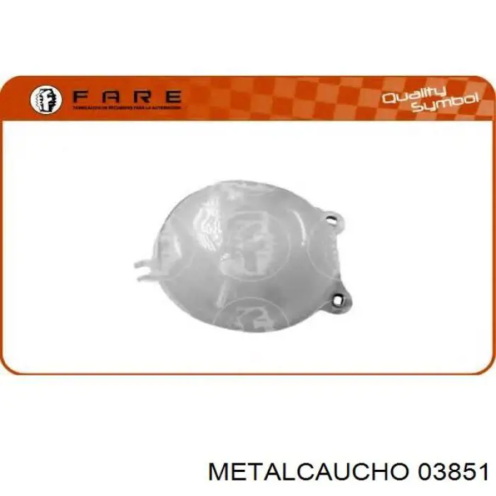 Купить 03851 Metalcaucho Водяной бачок системы охлаждения