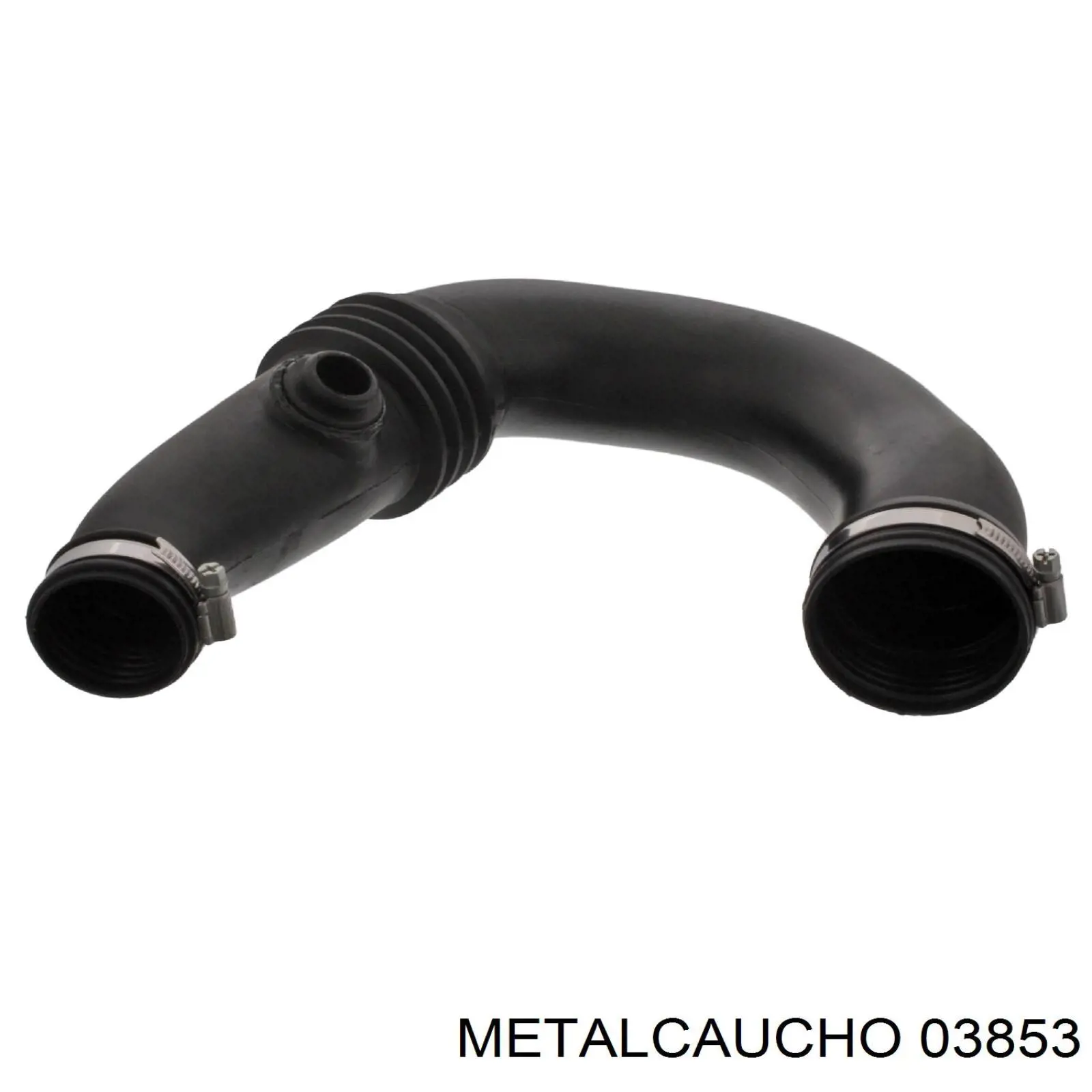 Патрубок воздушный, вход в турбину (наддув) Metalcaucho 03853