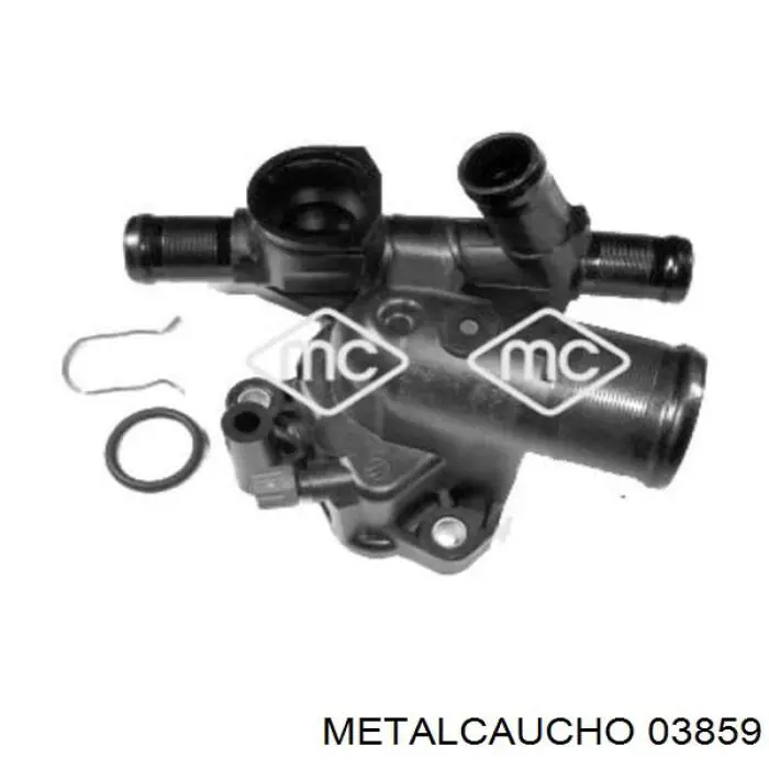 Корпус термостата 03859 Metalcaucho