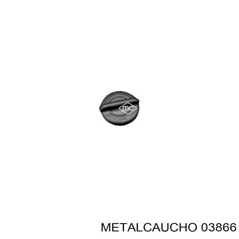 03866 Metalcaucho крышка маслозаливной горловины