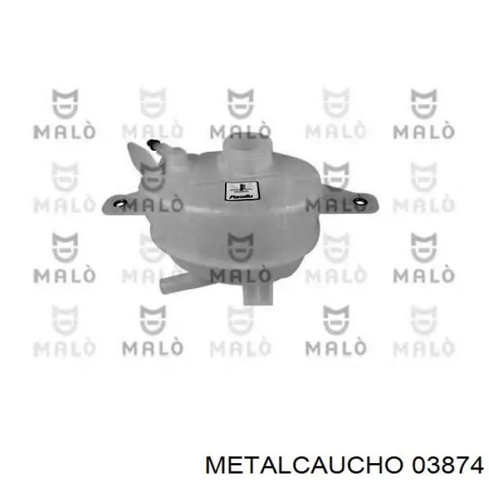 Бачок системы охлаждения 03874 Metalcaucho