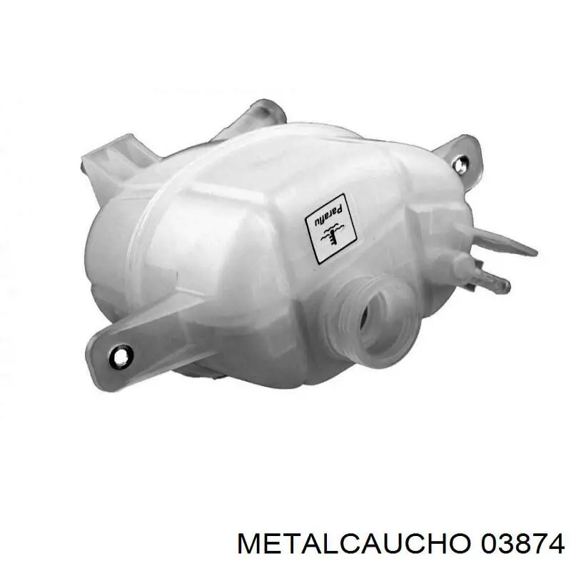 Бачок системи охолодження, розширювальний 03874 Metalcaucho