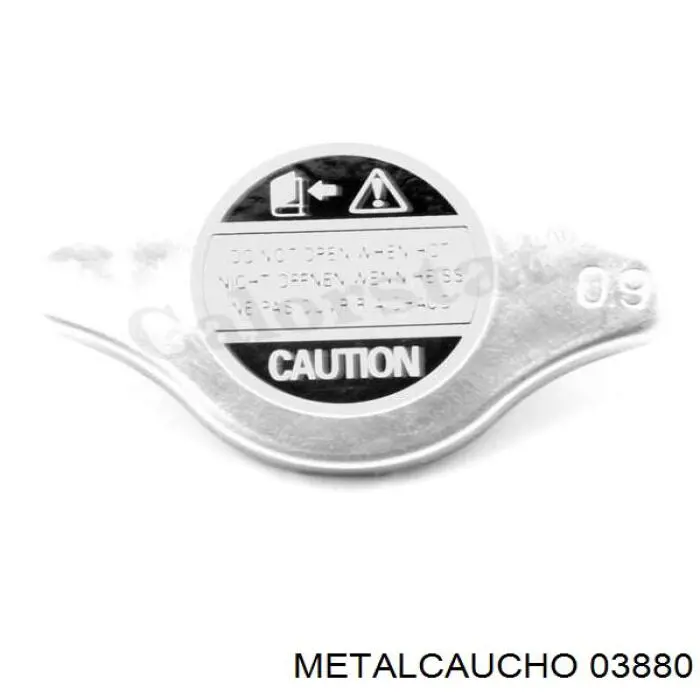 Крышка радиатора 03880 Metalcaucho