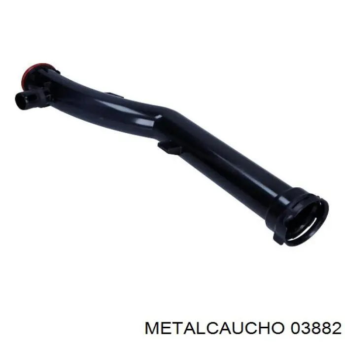 03882 Metalcaucho шланг (патрубок термостата)