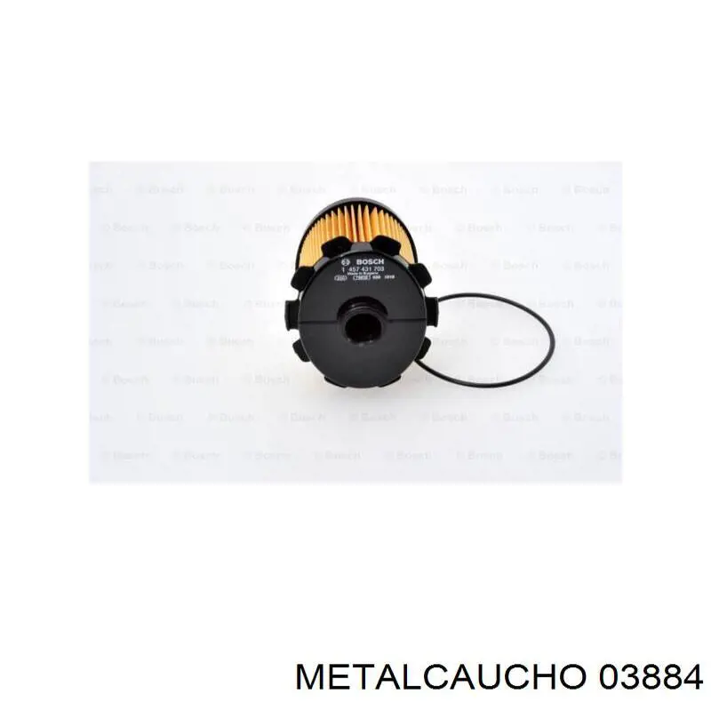Корпус топливного фильтра 03884 Metalcaucho