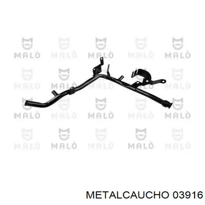03916 Metalcaucho шланг (патрубок водяного насоса приемный)