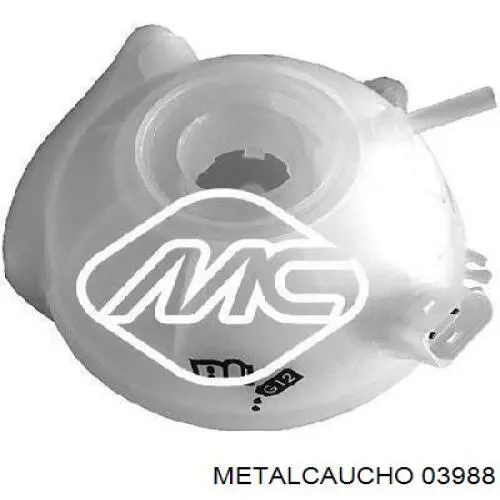 Бачок системы охлаждения 03988 Metalcaucho