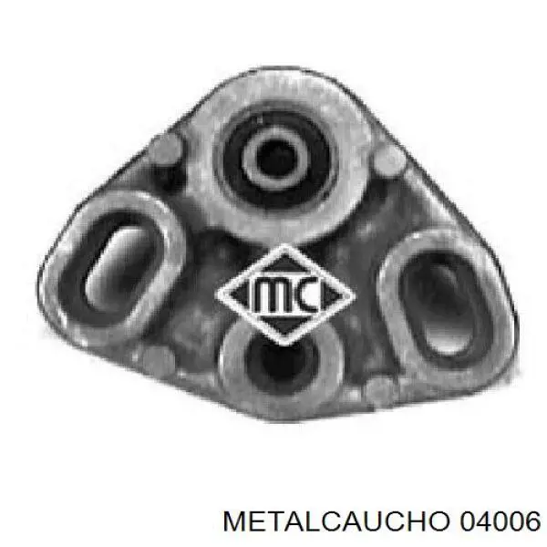 Подушка (опора) двигуна, права (сайлентблок) 04006 Metalcaucho