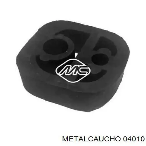 04010 Metalcaucho подушка крепления глушителя