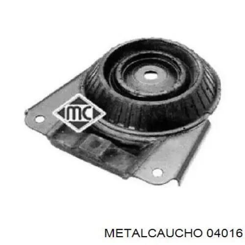 04016 Metalcaucho опора амортизатора заднего