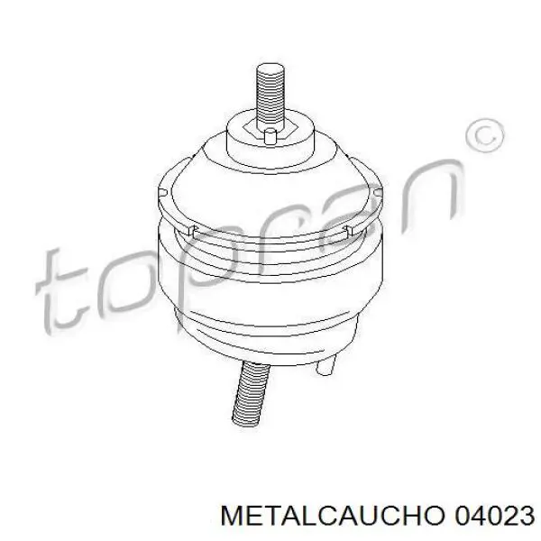 Правая подушка двигателя 04023 Metalcaucho