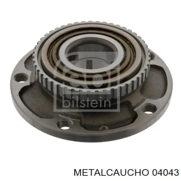 Втулка оси вилки сцепления 04043 Metalcaucho