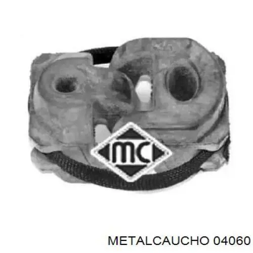 04060 Metalcaucho подушка крепления глушителя