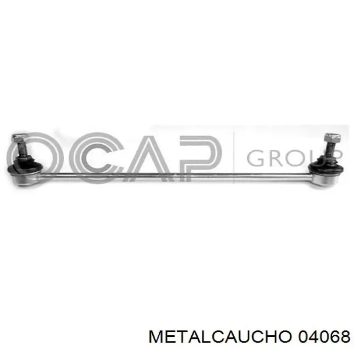 Soporte de barra estabilizadora delantera 04068 Metalcaucho