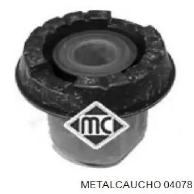 04078 Metalcaucho сайлентблок задней балки (подрамника)