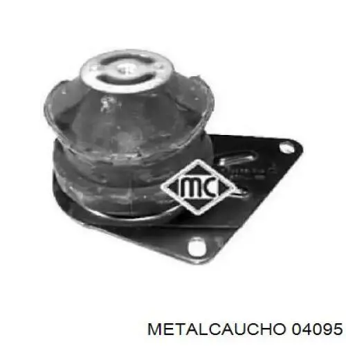 04095 Metalcaucho подушка (опора двигателя правая)