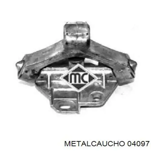 04097 Metalcaucho хомут глушителя задний