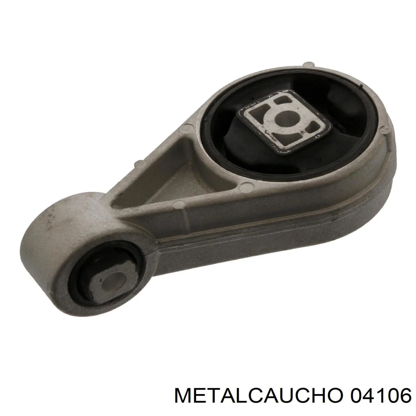04106 Metalcaucho подушка (опора двигателя задняя)