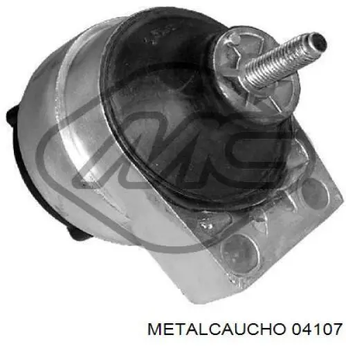 04107 Metalcaucho подушка (опора двигателя правая)
