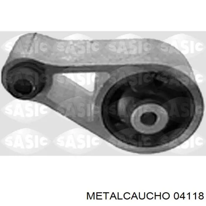 Soporte de motor trasero 04118 Metalcaucho
