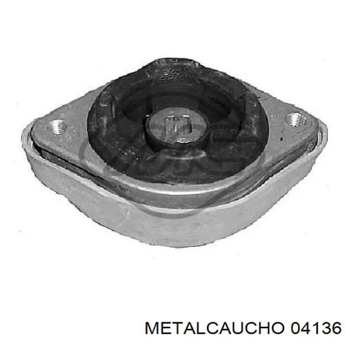 04136 Metalcaucho подушка трансмиссии (опора коробки передач правая)