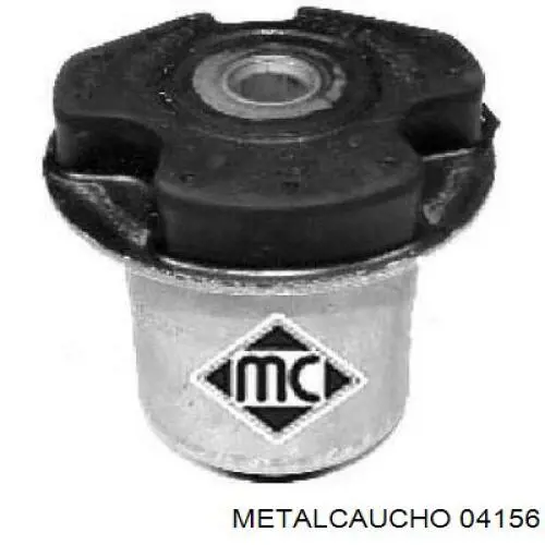 04156 Metalcaucho сайлентблок задней балки (подрамника)